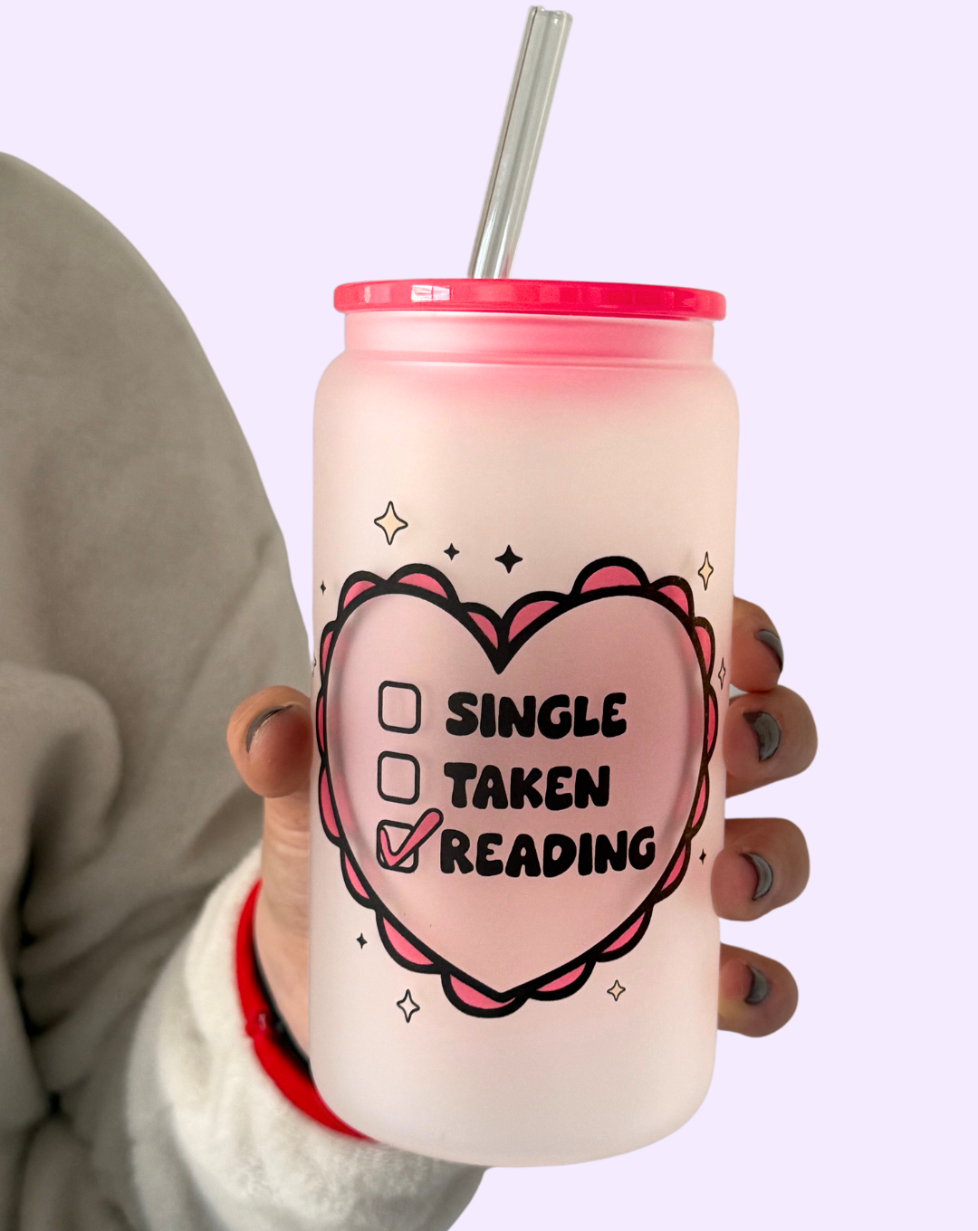 Reading x Romance | Bookish Glass Can
