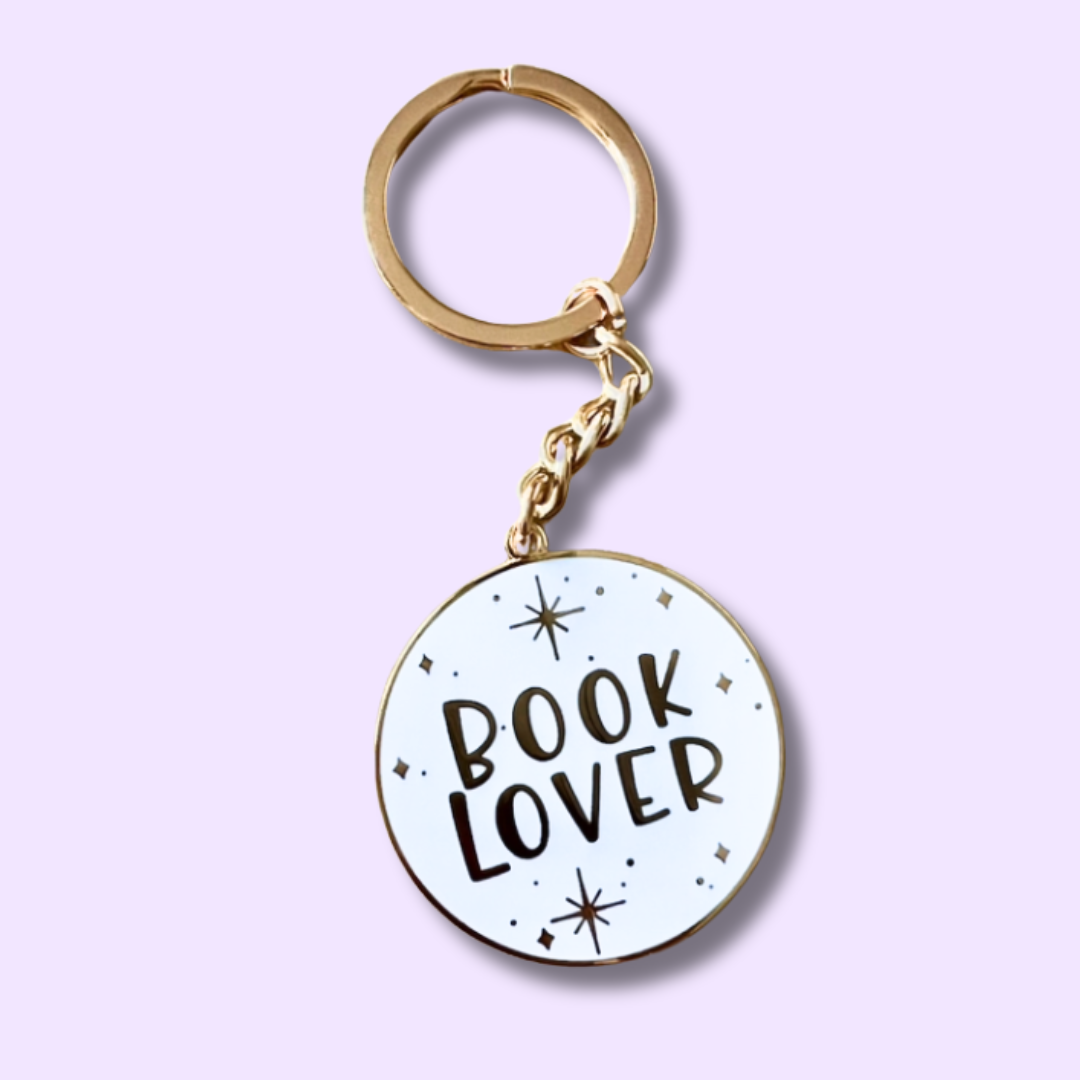 Book Lover Keyring