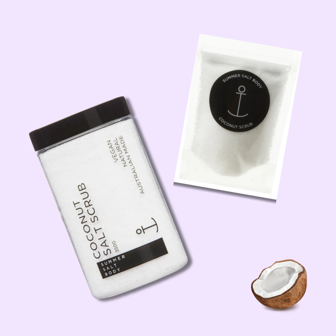 Coconut Salt Scrub
