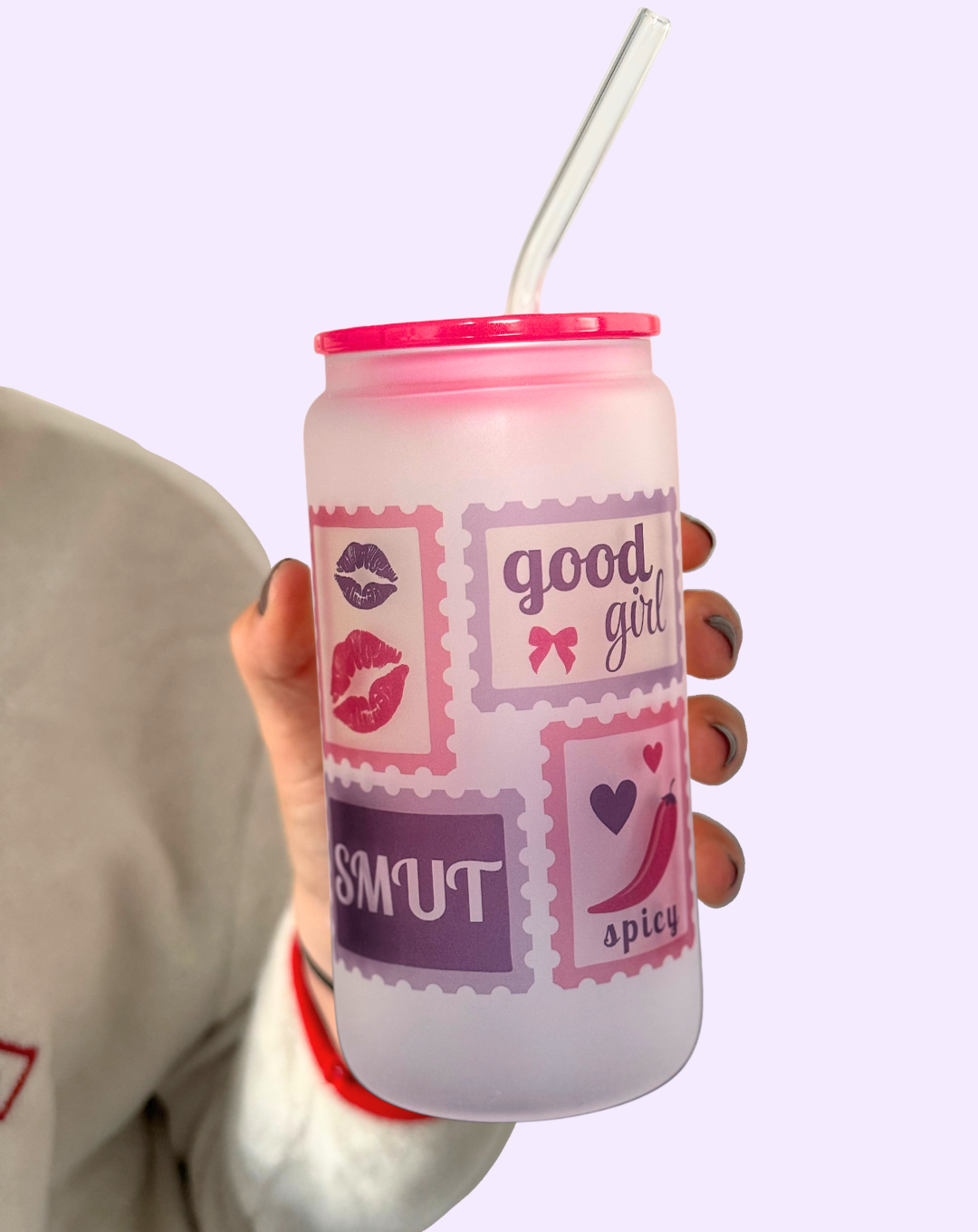 Smut Stamp | Bookish Glass Can