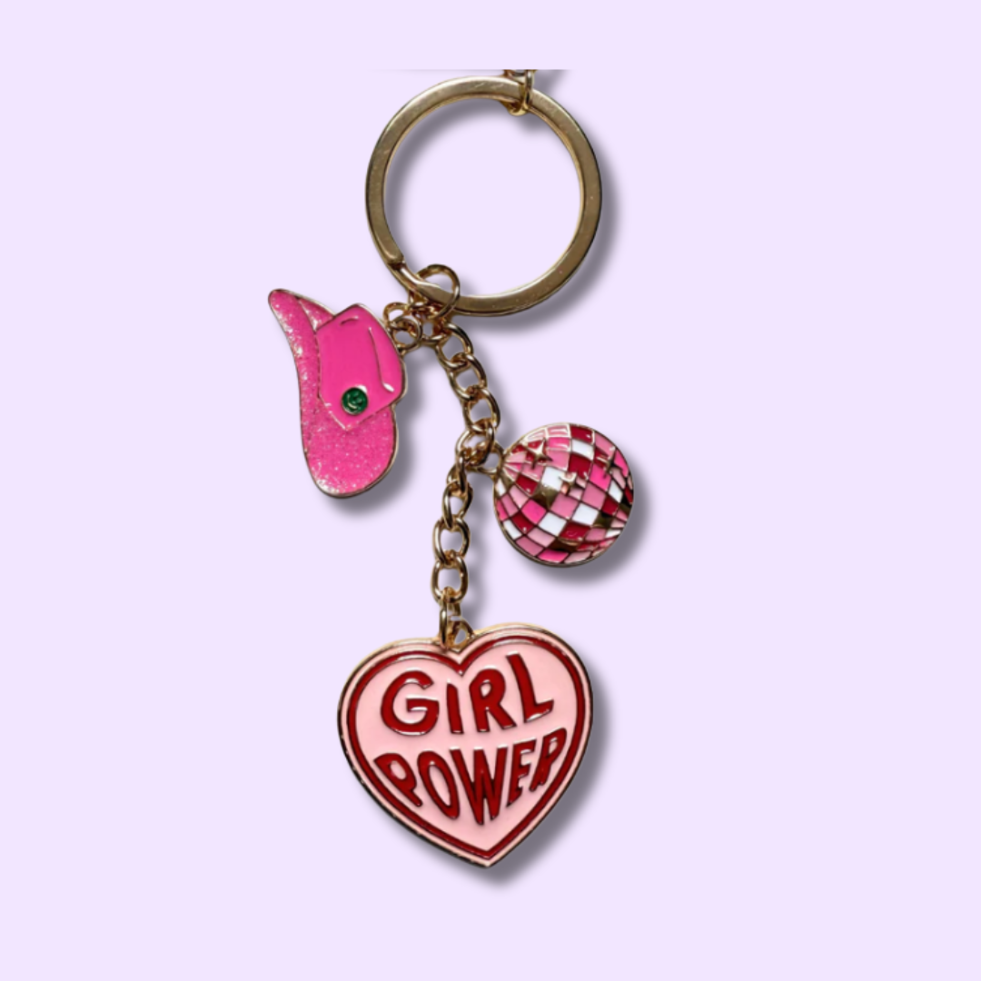 Girl Power Keyring