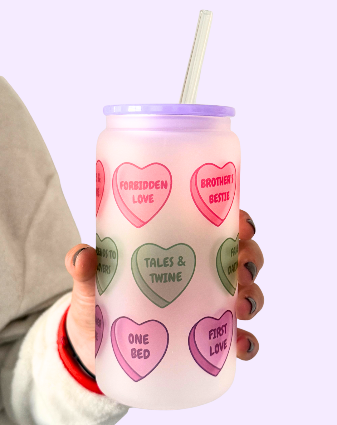 Trope Candy Hearts | Bookish Glass Can