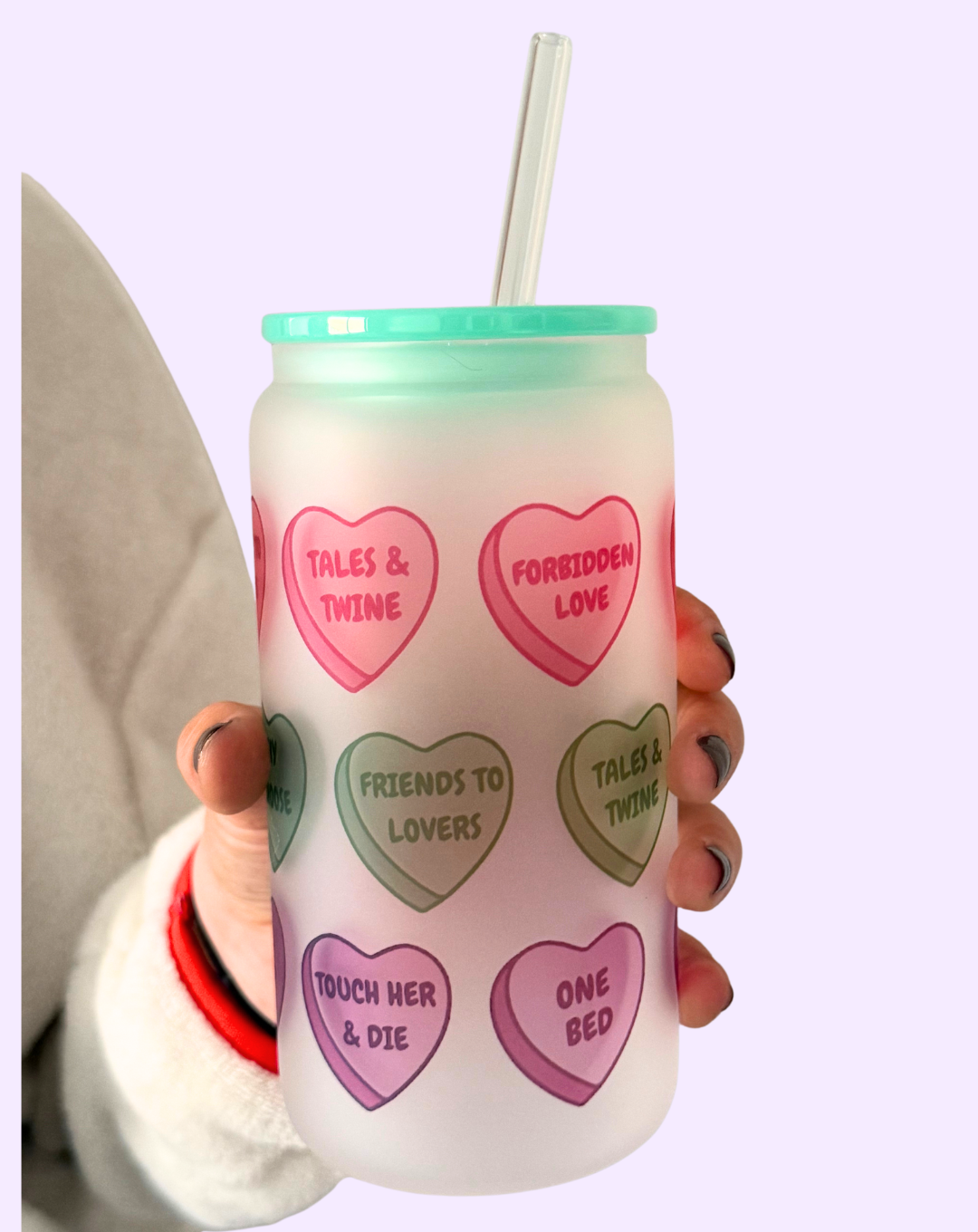Trope Candy Hearts | Bookish Glass Can