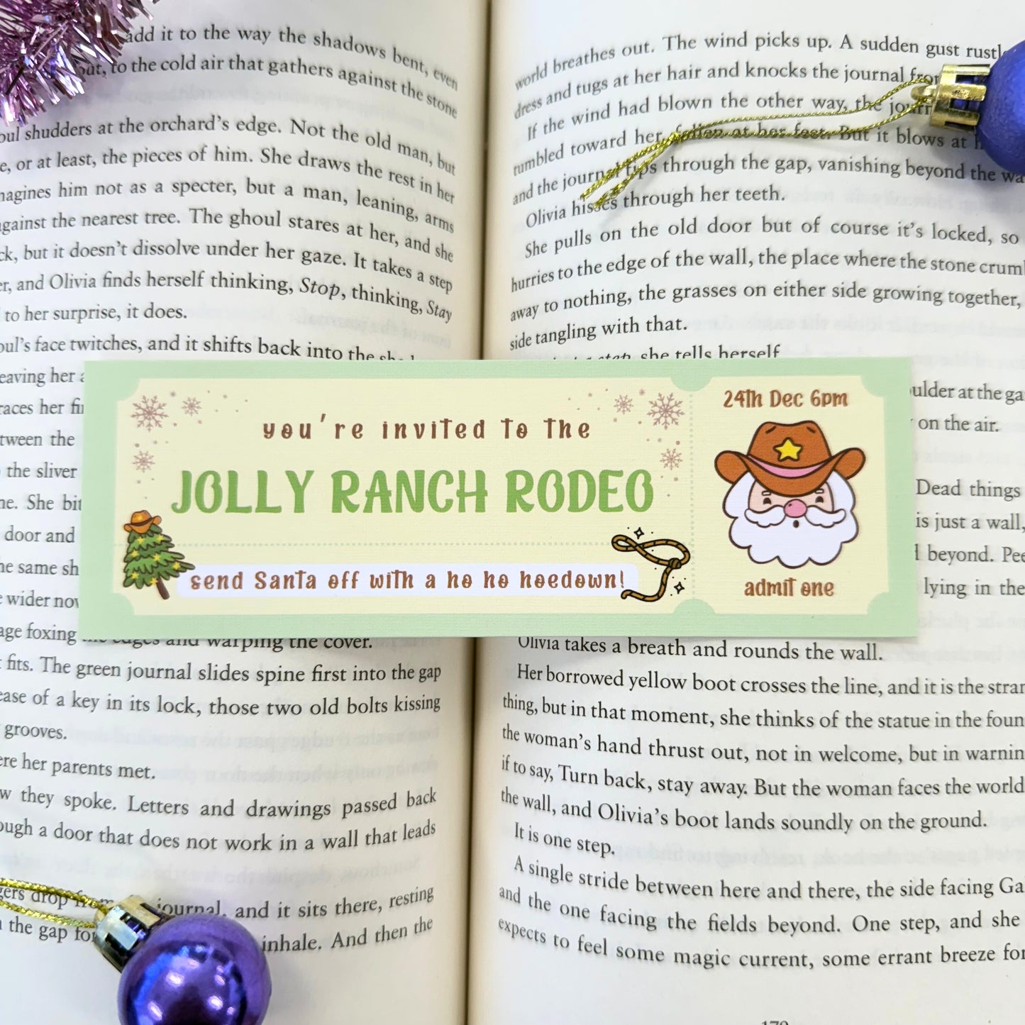 Jolly Ranch Rodeo Bookmark