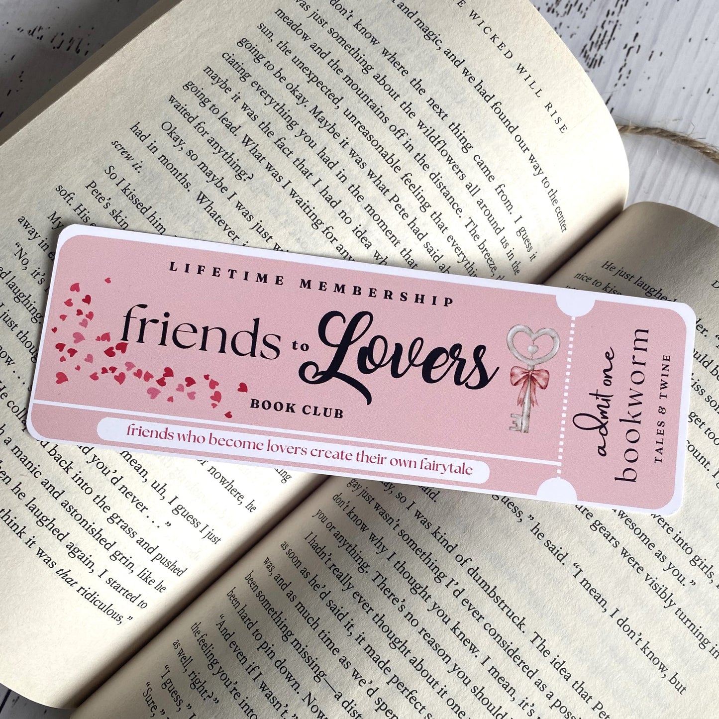 Friends to Lovers Bookmark