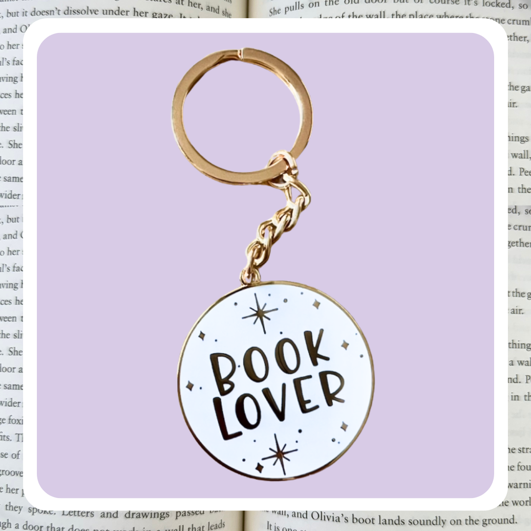 Book Lover Keyring