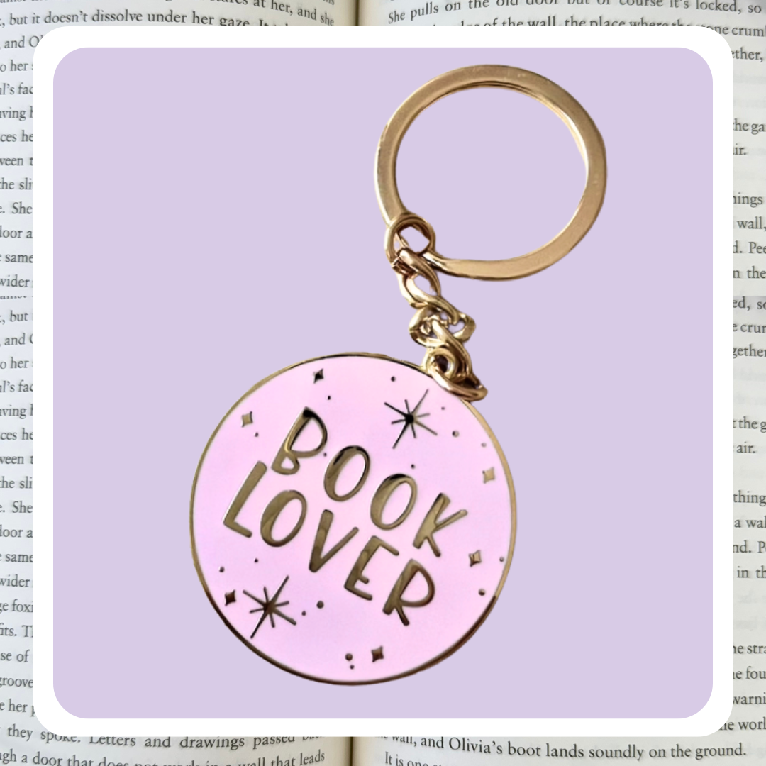 Book Lover Keyring