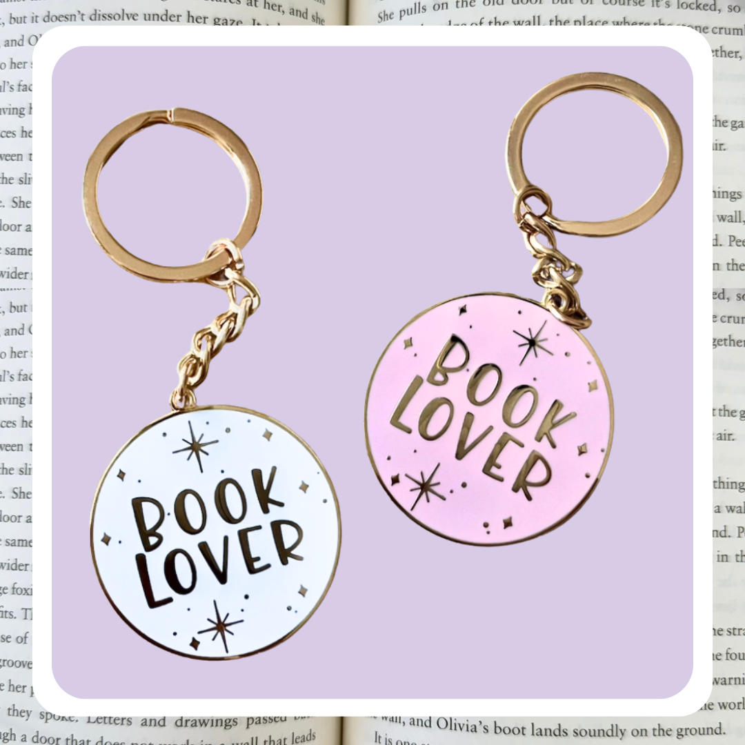 Book Lover Keyring