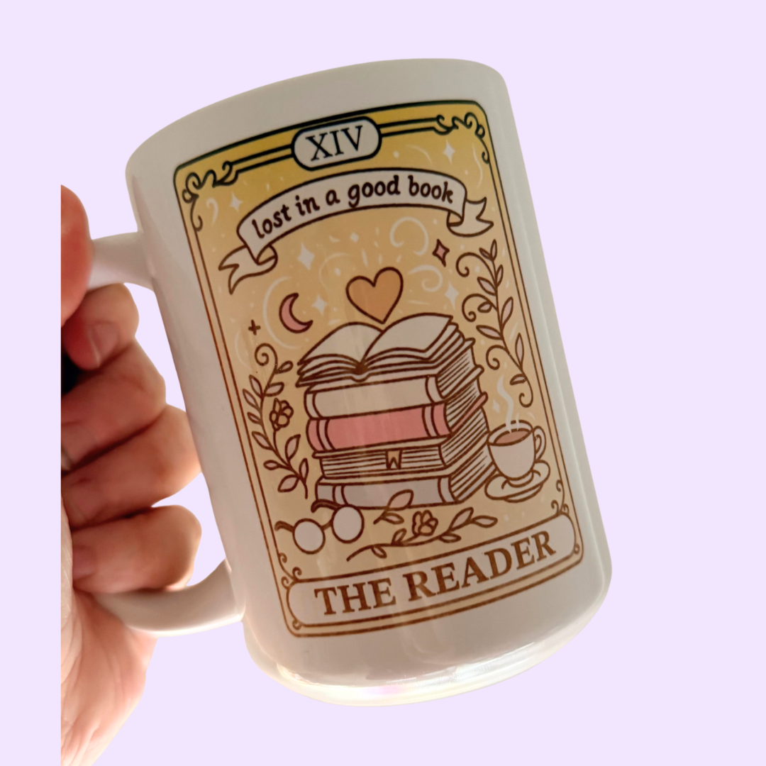 IMPERFECT The Reader Yellow | Mug 15oz