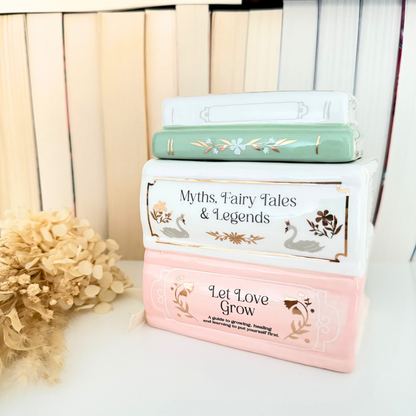 Book Stack Oil & Wax Melt Burner
