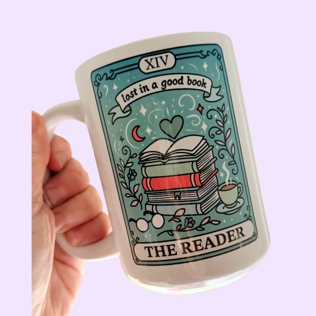 IMPERFECT The Reader Teal | Mug 15oz