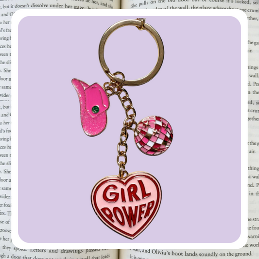 Girl Power Keyring