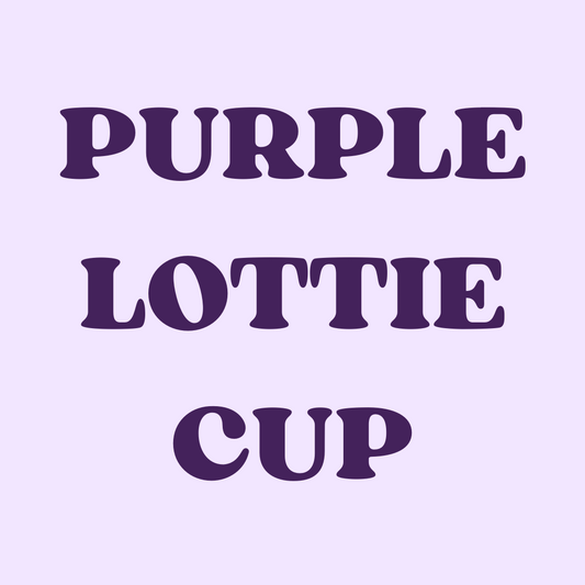 Purple Lottie Cup