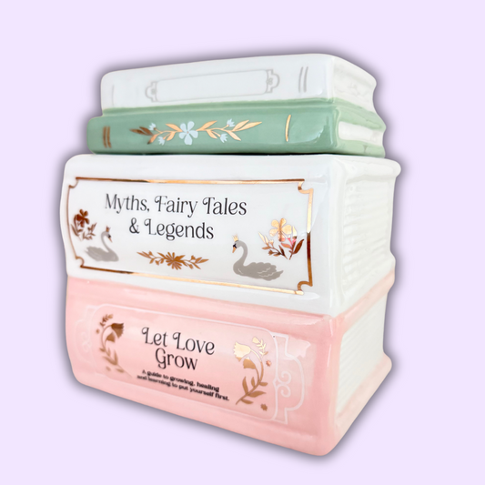 Book Stack Oil & Wax Melt Burner